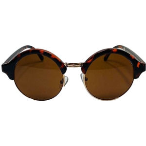 6053 | Tortoise Round Sunglasses